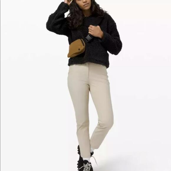 LULULEMON Wool Whenever Crew Black 10* - Picture 1 of 7